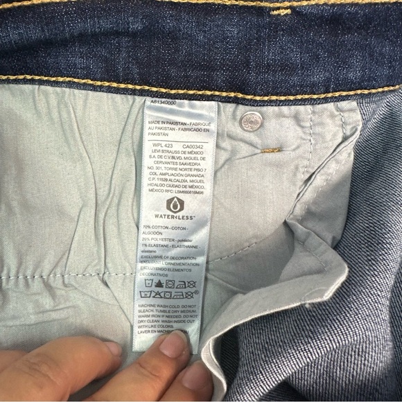 Denizen from Levi's | Dark Blue Straight Leg Jeans - Picture 5 of 6